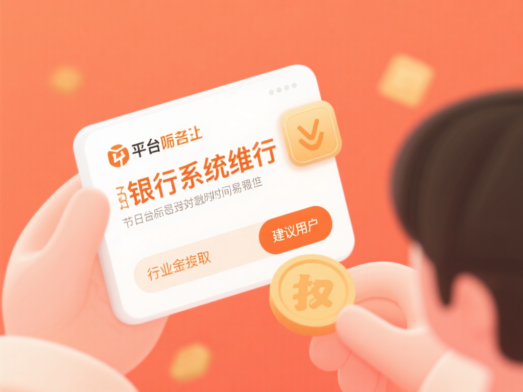 值得一提的是，平台偶尔会因银行系统维护或节假日原因